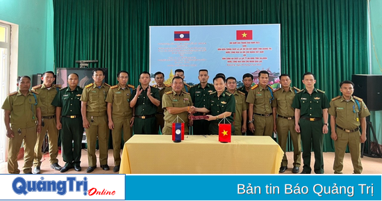 Vietnamese, Lao border authorities ink agreement to bolster joint ...